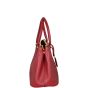 Prada Saffiano Lux Galleria Double Zip Tote Small Side