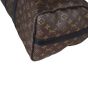 Louis Vuitton Keepall 45 Bandouliere Monogram Macassar (hot stamping) Corner Close Up