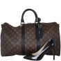 Louis Vuitton Keepall 45 Bandouliere Monogram Macassar (hot stamping) Shoe