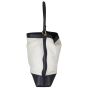 Saint Laurent Colour-Block Canvas and Leather Hobo Medium Side