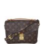 Louis Vuitton Pochette Metis Monogram Front With Strap