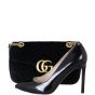 Gucci GG Marmont Small Velvet Shoulder Bag Shoe