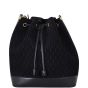 Saint Laurent All Over Bucket Bag Monogram Front