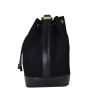 Saint Laurent All Over Bucket Bag Monogram Side