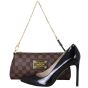 Louis Vuitton Eva Pochette Damier Ebene Shoe