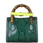 Gucci Diana Bamboo Top Handle Mini Tote Python Back