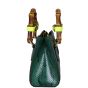 Gucci Diana Bamboo Top Handle Mini Tote Python Side