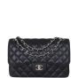 Chanel Classic Double Flap Jumbo Front With Chain