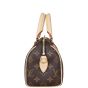 Louis Vuitton Speedy 20 Bandouliere Monogram with Embroidered Strap Side