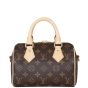 Louis Vuitton Speedy 20 Bandouliere Monogram with Embroidered Strap Front