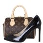 Louis Vuitton Speedy 20 Bandouliere Monogram with Embroidered Strap Shoe