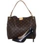 Louis Vuitton Graceful PM Monogram Shoe