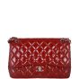Chanel Classic Double Flap Medium Patent Front
