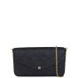 Louis Vuitton Pochette Felicie Monogram Empreinte Front With Chain