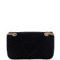 Gucci GG Marmont Small Velvet Shoulder Bag Back