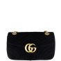 Gucci GG Marmont Small Velvet Shoulder Bag Front