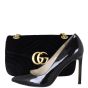 Gucci GG Marmont Small Velvet Shoulder Bag Shoe