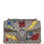 Gucci Dionysus GG Supreme Beaded Small Shoulder Bag Front
