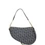 Dior Vintage Saddle Bag Oblique Back