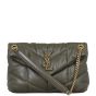 Saint Laurent Loulou Puffer Small Front With Chain