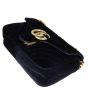Gucci Marmont Velvet Mini Shoulder Bag Corner Distance