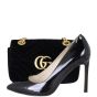 Gucci Marmont Velvet Mini Shoulder Bag Shoe