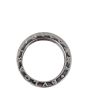 Bvlgari B.Zero1 18k White Gold Four Band Ring 