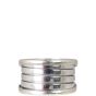 Bvlgari B.Zero1 18k White Gold Four Band Ring 