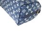 Louis Vuitton Speedy 25 Bandouliere Monogram Denim Corner Close Up