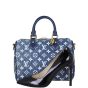 Louis Vuitton Speedy 25 Bandouliere Monogram Denim Shoe