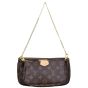 Louis Vuitton Multi Pochette Accessories Monogram (with pink strap included) Front