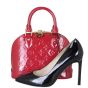 Louis Vuitton Alma BB Monogram Vernis Shoe