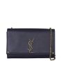 Saint Laurent Kate Rope Flap Bag Front With Chain