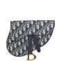 Dior Saddle Oblique Belt Bag with Embroidered Strap Front