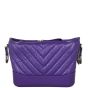 Chanel Gabrielle Chevron Hobo Small Back