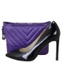 Chanel Gabrielle Chevron Hobo Small Front with Shoe