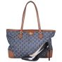 Gucci GG Denim Ophidia Tote Medium Shoe