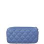 Chanel Double Zip Clutch with Chain Back