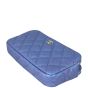 Chanel Double Zip Clutch with Chain Corner Distance