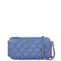 Chanel Double Zip Clutch with Chain Front With Chain