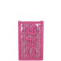 Chanel Logo Tweed Phone Clutch with Chain Front
