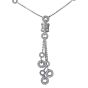 Bvlgari B.Zero1 18k White Gold Diamond Necklace