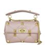 Valentino Roman Stud Shoulder Bag Medium Front With Chain