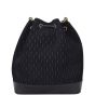 Saint Laurent All Over Bucket Bag Monogram Back
