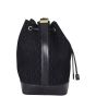 Saint Laurent All Over Bucket Bag Monogram Side