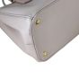 Prada Saffiano Lux Galleria Double Zip Tote Medium Corner Close up