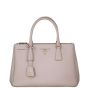 Prada Saffiano Lux Galleria Double Zip Tote Medium Front