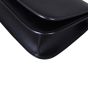 Saint Laurent Spontini Leather Saddle Bag Corner Close Up