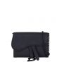 Dior Ultramatte Saddle Pouch Nano Front With Chain