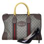 Gucci Neo Vintage GG Supreme Web Duffle Bag Shoe